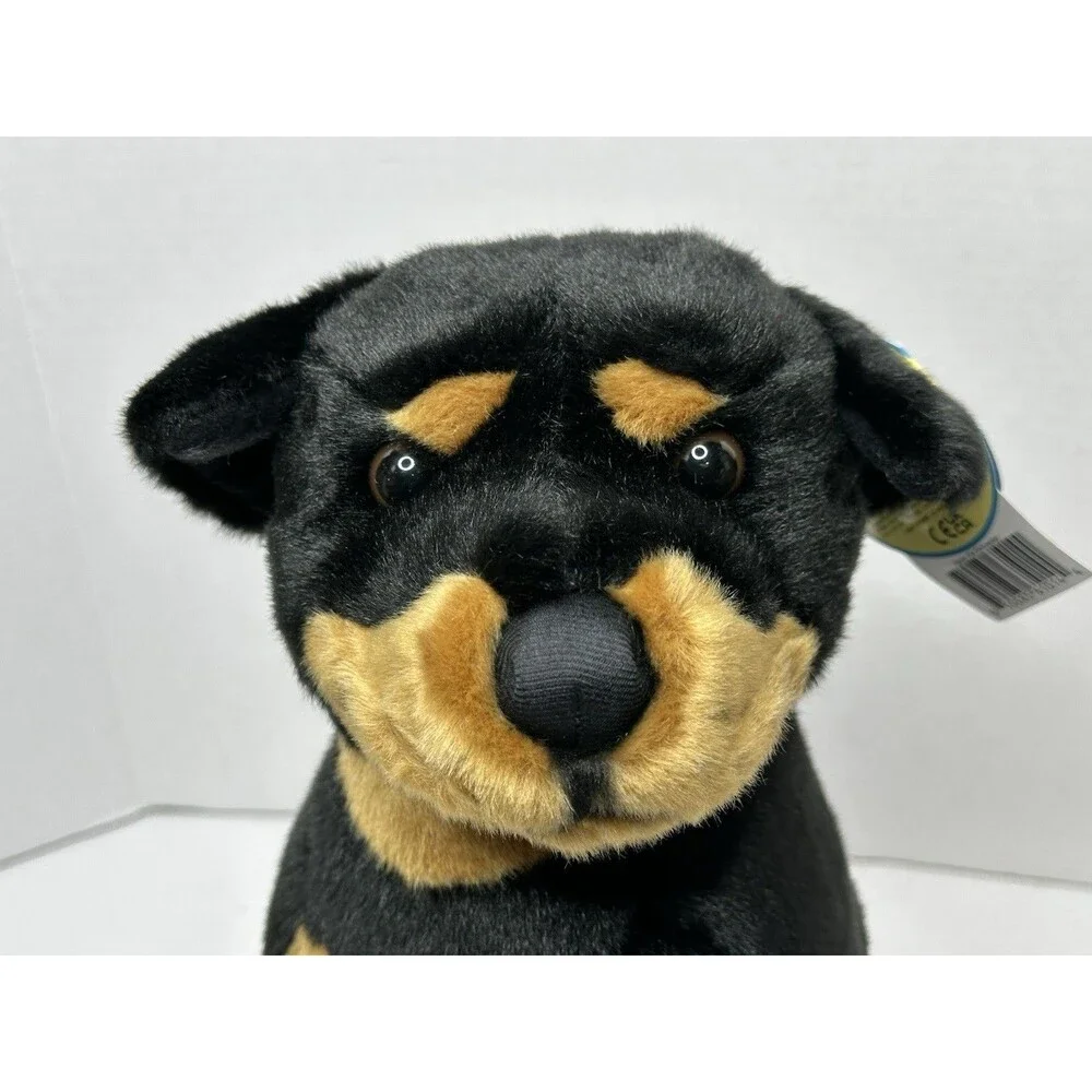 TigerHart Ronin The Rottweiler - 14 Inch Stuffed Animal Plush